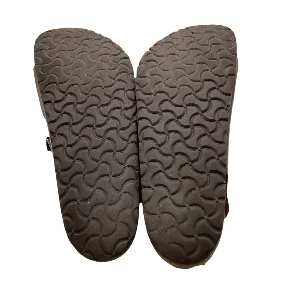 Birkenstock Brown Double Strap Sandals‎ with Buckles size 12